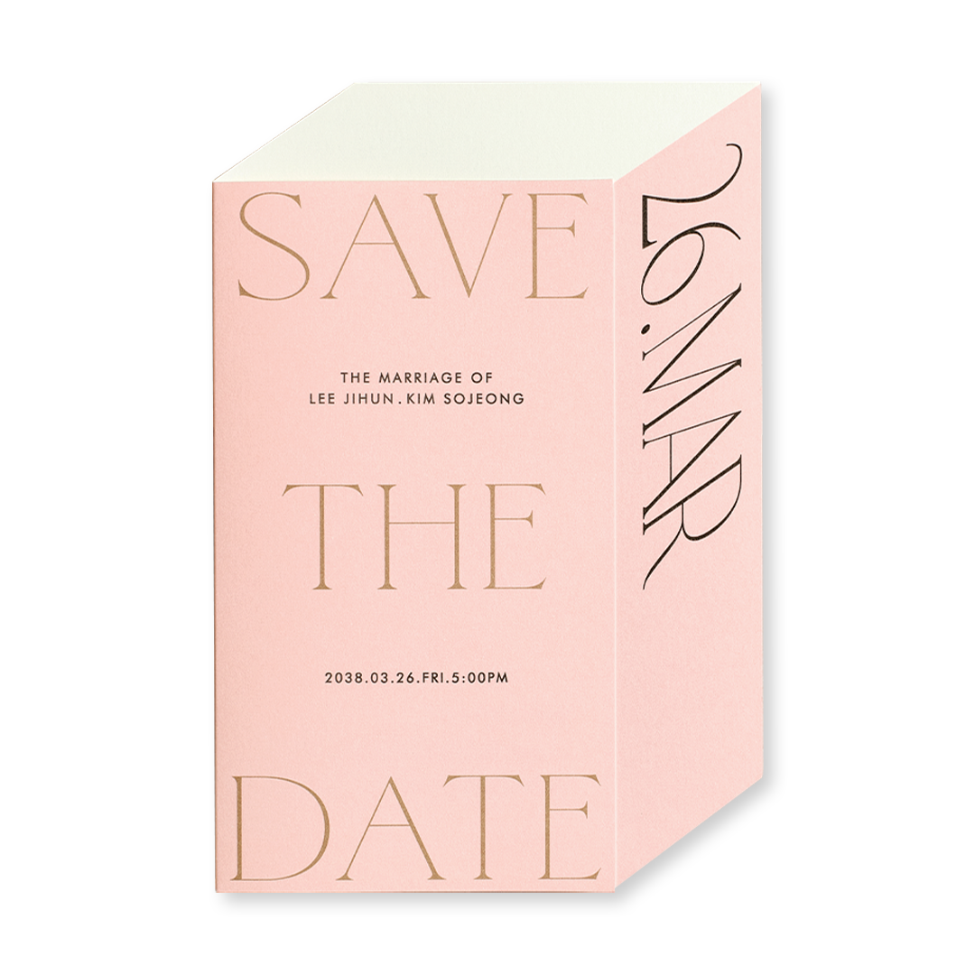 SAVE THE DATE 높은가격순 청첩장