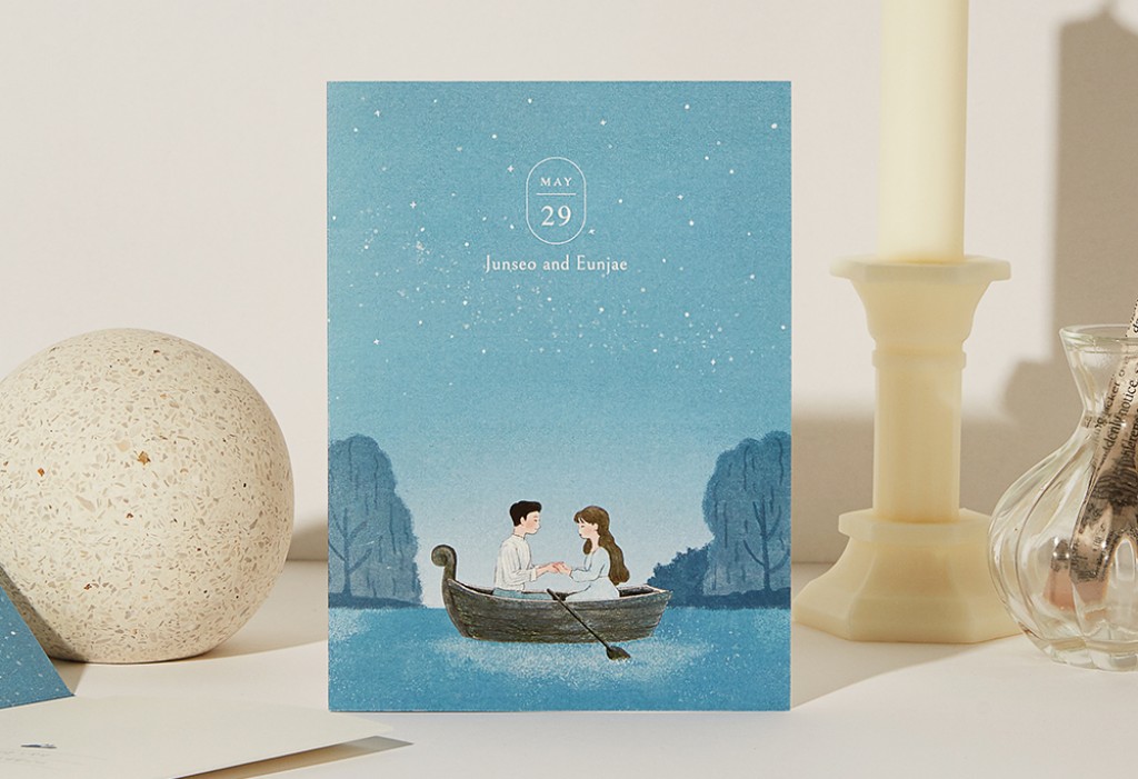 DEAR. Nov 푸른 하늘, 반짝이는 별 기본 이미지