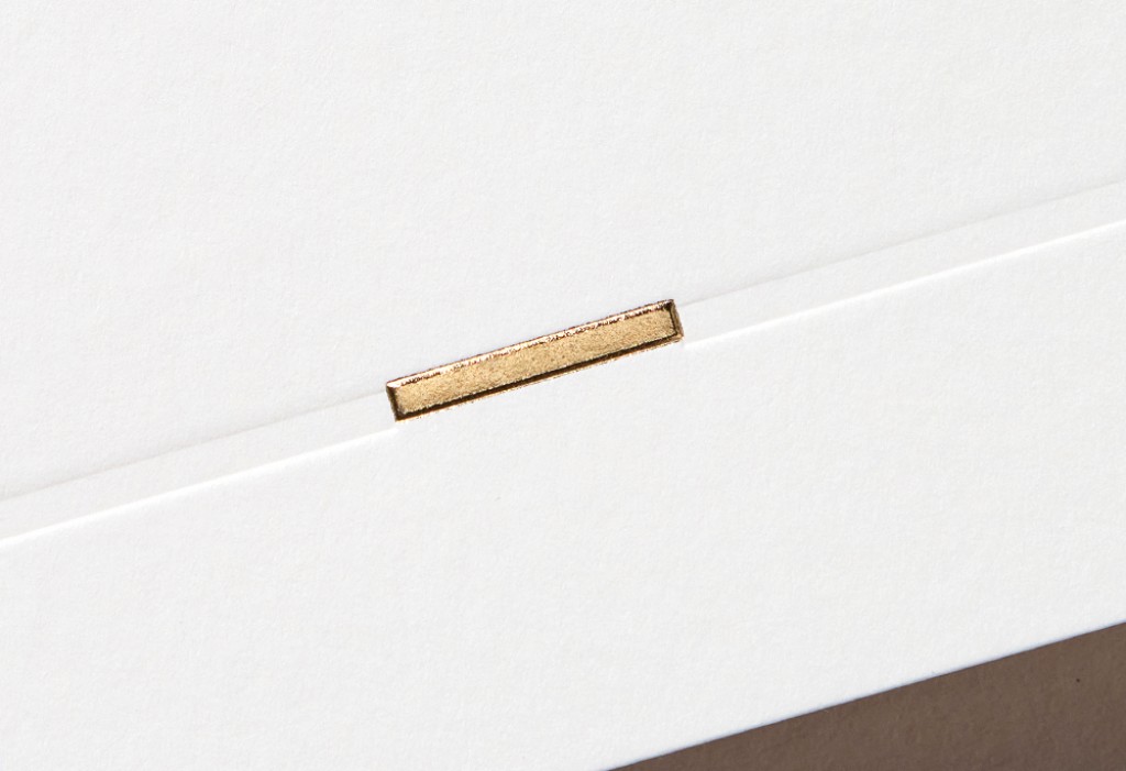 골드라인 (금박) 청첩장 미리보기 3