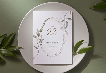 관련 상품 DEAR. JULY 우아해지는 순간 청첩장