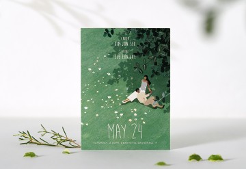 관련 상품 나무 그늘처럼 청첩장