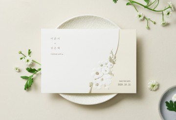 관련 상품 서로가 꽃 청첩장