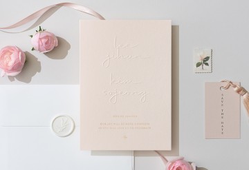 관련 상품 사랑의 초대 청첩장