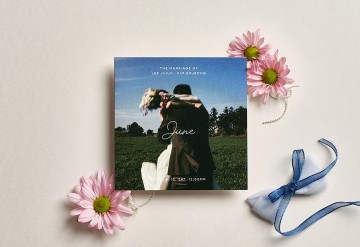 관련 상품 행복한 속삭임 청첩장