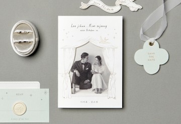 관련 상품 언제나 너와 함께 청첩장