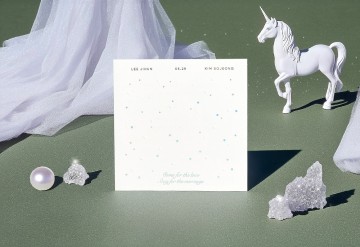 관련 상품 작은 별 하나 청첩장