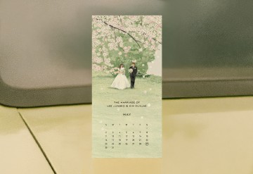 관련 상품 봄의 약속 청첩장