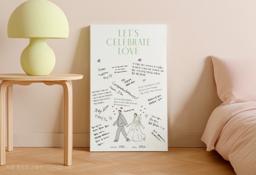 게스트보드_러브 세레모니 방명록