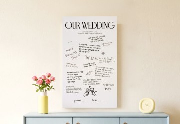 게스트보드_Our Wedding